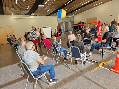 Chair Volleyball - Westlake Community Center